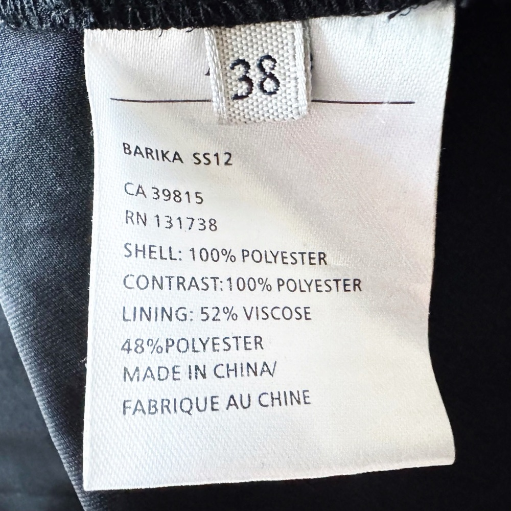 Acne Studios Black Layered Column Dress - Picture 15 of 16